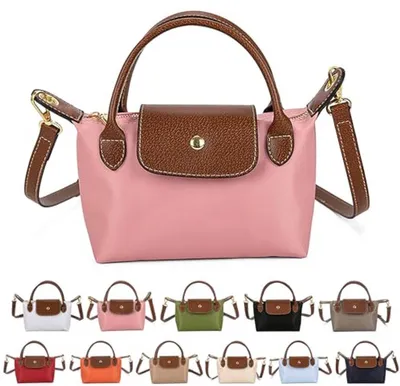 Produktbild von Minicee Damen Mini Crossbody Tasche – PolyurethanUmhängetasche mit Reißverschluss Rosa