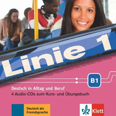 Produktbild von Linie 1 B1. 4 Audio-CDs zum Kurs- und Übungsbuch