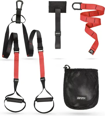 Produktbild von Gymtek® Widerstandsband Set, Fitnessbänder, Resistance Bands, Gymnastikband für Fitness, Pilates, Krafttraining, Physiotherapie, Heimgymnastik