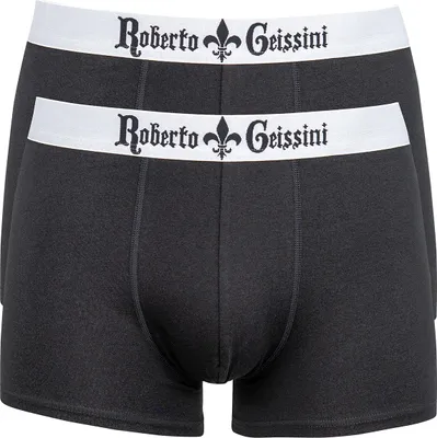 Produktbild von Boxershorts 2er Pack-schwarz L