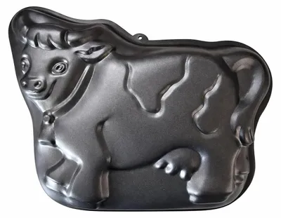Produktbild von NEUSTANLO Backform Kuh | Metall Kuchenform Tiermotiv | antihaftbeschichtet & robust | hitzebeständig | ideal für Kuchen, Torten & kreative Backideen