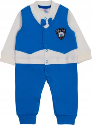 Produktbild von Baby Strampler – Größe 86 (12–18 Monate) – Hellblau – Reißverschluss – 100% Baumwolle – Bequem und praktisch