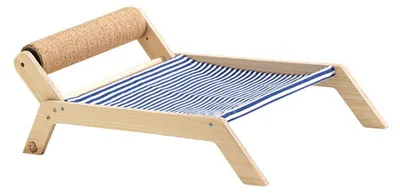 Produktbild von Katzen-Hängematte mit Sisal-Kratzer für Drinnen und Draußen
