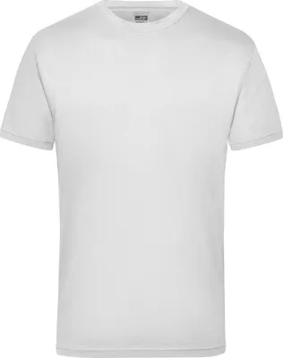 Produktbild von James & Nicholson Workwear-T Men Gr. XL, weiß