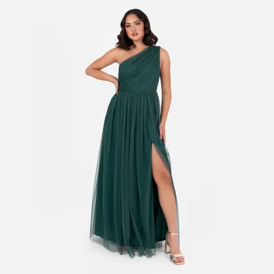 Produktbild von Anaya with Love Damen Womens Ladies Maxi One Cold Shoulder Dress Slit Split Slee