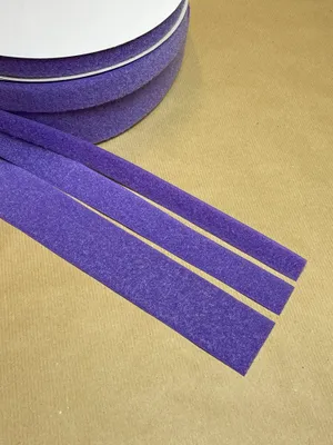 Produktbild von Klett Flauschband violett 20 mm, 25 m
