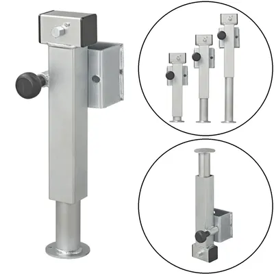 Produktbild von Anhängerstütze kippbar 1300Kg Stütze 410-655mm Ausdrehstütze SF60 D42 SW19 - 2025