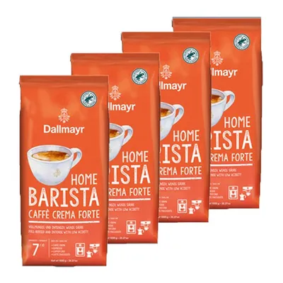 Produktbild von Dallmayr - Home Barista Caffè Crema Forte Bohnen - 4x 1kg