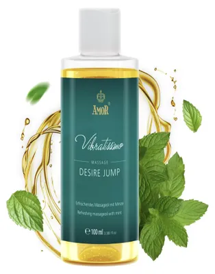 Vibratissimo Vibratissimo “Desire Jump” olio da massaggio rinfrescante al – immagine 1