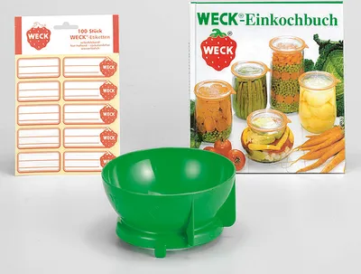 Produktbild von WECK 090-316 Einfülltrichter Kunstst., grün