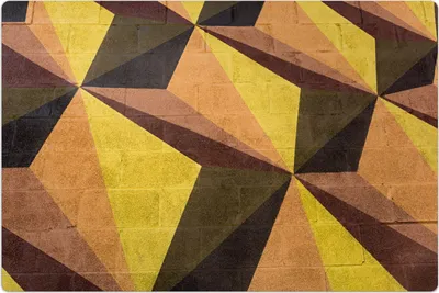 Produktbild von Küchenmatte 60x90 cm Vinylmatte Bodenmatte Dekoration - Geometrische Muster Abstrakt