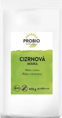 Obrázek produktu pro Mouka cizrnová BIO 450 g PROBIO