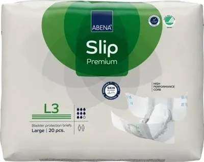 Image de Abena Slip Premium 3 Large - 1 paquet de 20 protections