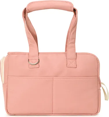 Produktbild von Hundetransportboxen fuer kleine Hunde bis zu 4 kg mit Kissen, grossen Taschen, Baumwolltasche, weicher, faltbarer Welpen-Reisetransportbox