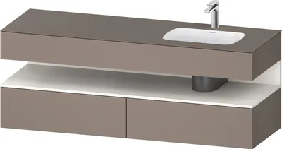 Produktbild von DURAVIT QA4796084430000 QTG EWT KWTU 1600 Wß Hgl. Be