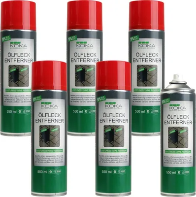 Produktbild von 6x KOKA Ölfleck-Entferner Spray Öl Fleckentferner Bindemittel Ölfleckentferner