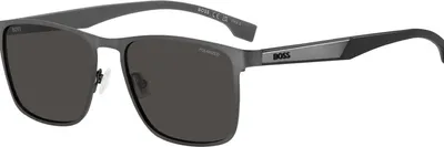 Produktbild von Hugo Boss BOSS 1826/S Matte ruthenium black 56/17/150 Herren Sonnenbrillen