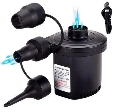 Obrázok produktu pre Elektrické vzduchové čerpadlo, 4000 mAh, rýchlo nafukuje/vypúšťa, mini nafukovacia pumpa