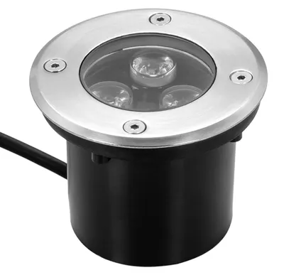 LED-Inbouwspot 3W IP67 280lm 3000K warmweiß für Außen