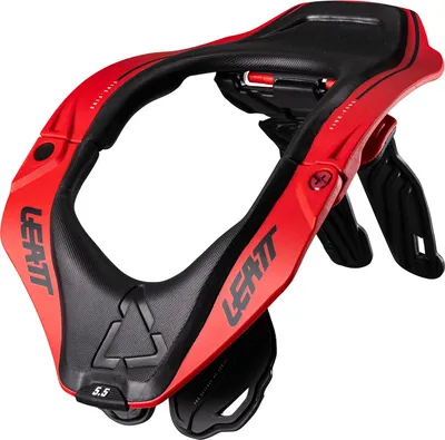 Image de Leatt 5.5, support cervical, rouge, taille L/XL