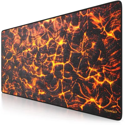 Obrázok produktu pre CSL Herná podložka pod myš, XXL, podložka pod myš, 900 x 400 x 3 mm, podložka na stôl, umývateľná, Lava V2