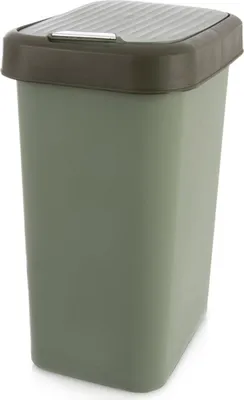 Immagine prodotto di Cestino per rifiuti in plastica verde 25 l