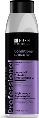 Immagine prodotto di HISKIN Balsamo professionale per capelli biondi - Schiarente e rigenerante 400 ml