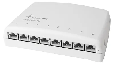 Zdjęcie produktu dla Telegärtner J02021A0030, Biały, ABS, Stal nierdzewna, 164 mm, 110 mm, 40,5 mm
