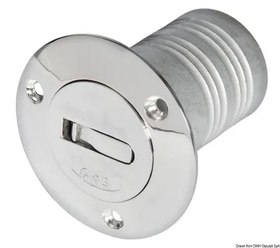 Produktbild von Chromierter Messingdeckel FUEL 38 mm - Osculati 20.367.11