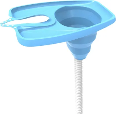 Produktbild von Haarwaschbecken Faltbare Shampooschalen mit Schlauch Ohrstöpsel Mobiles Haarwaschbecken Keine Verschüttungen Waschen Sie Haare im Bett Haare für ältere Menschen mit Behinderungen Schwangere verletzt