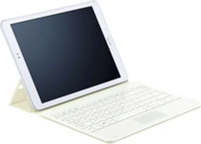 Produktbild von SAMSUNG Book Cover Keyboard fr Galaxy Tab S2 9.7 (EJ-FT810BEGDE) Schutzhlle mit Keyboard QWERTZ Black Neu