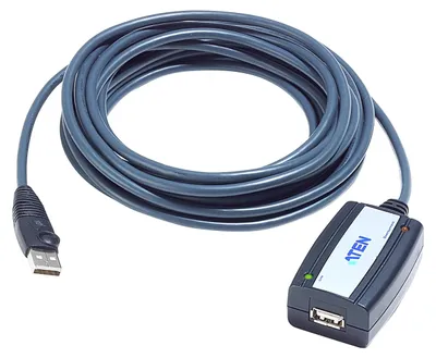 Produktbild von USB 2.0 Aktivverlängerungskabel, USB-A Stecker > USB-A Buchse