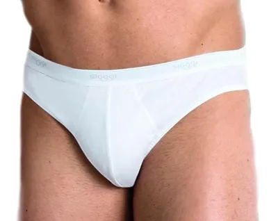 Image de Slip mini Basic sloggi pour homme - BLANC - Taille 4