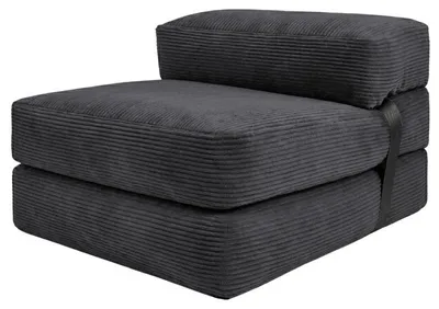Produktbild von Schlafsessel 70x190 cm dunkelgrau