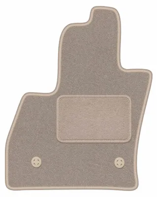 Produktbild von Fahrermatte Velours für Fiat 500L 2012- (Minivan) – 1-tlg, Beige, passgenau – Wielganizator LUX