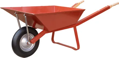Produktbild von Winkeleisenkarre "WEK 85" 85 L, Vollgummirad, mont.