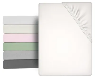 Produktbild von Beautex Mikrofaser Spannbettlaken weich Premium,140x200cm,Creme, Matratzenart:Standardmatratze