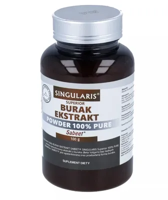 Zdjęcie produktu dla Singularis, Burak Superior Ekstrakt 100% pure sabeet, 100 g
