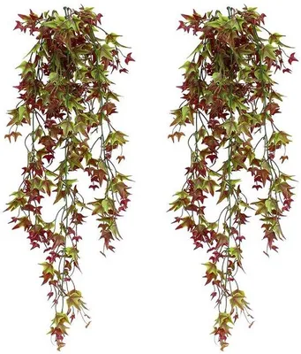 Image de Fleurs artificielles, lot de 2, décoration d'automne, 70 cm, pour la maison, le jardin, les mariages et les fêtes