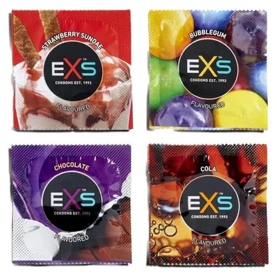 Zdjęcie produktu dla EXS Mixed Flavors - Prezerwatywy - 144 sztuki