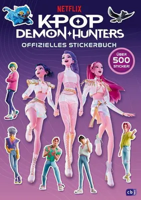 Immagine prodotto di KPop Demon Hunters - Offizielles Stickerbuch