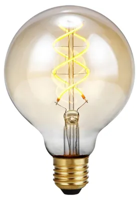 Produktbild von SPL E27 LED Filamentlampe G95 5W Extra Warmweiß Dimmbar