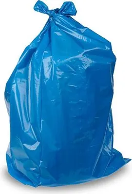 Produktbild von Müllsäcke 120 Liter, blau, Typ 100, 72 my 700 x 1100 mmLDPE,extra stark, 1 Rolle x 15 Stück