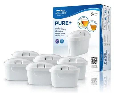 Wasserfilterpatronen, 6 Stück, kompatibel mit Brita Maxtra+