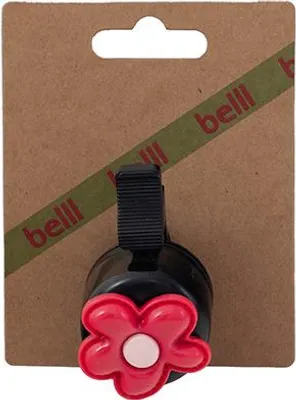 Image de BELLL Sonnette de vélo Fleur rouge