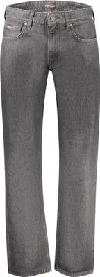 Produktbild von Herren-Jeans Schwarz: Gerade Form, 5 Taschen, Reißverschluss