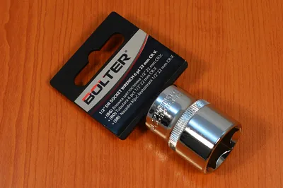 Produktbild von Stecknuss Steckschlüssel Einsätze Nüsse kurz Nuss 6 kant 1/2"-22mm