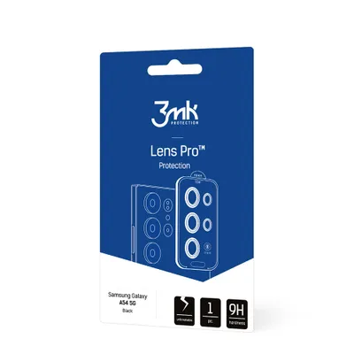 Produktbild von 3mk Hybridglas Lens Protection Pro für Samsung Galaxy A54 5G Kamera Objektiv Kameralinse 0,04mm 9H