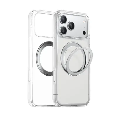 Imagen del producto de Torras - Funda protectora Ostand Pro MagSafe Series para iPhone 17 Pro, transparente