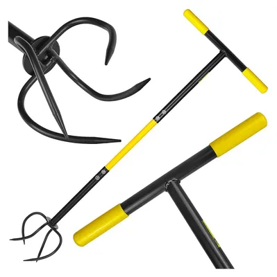 Immagine prodotto di Coltivatore manuale a torsione ,zappetta a 4 artigli 102 cm, per giardino e terreno, Geko